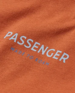 T-Shirts & Tank Tops|Passenger Phoenix Organic Cotton T-Shirt - Burnt Orange BurntOrange