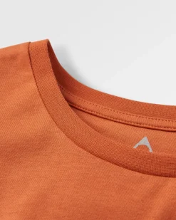 T-Shirts & Tank Tops|Passenger Phoenix Organic Cotton T-Shirt - Burnt Orange BurntOrange