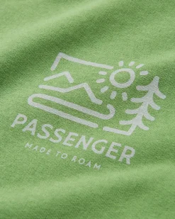 Hoodies & Sweatshirts|Sweatshirts|Passenger Phoenix Recycled Cotton Oversized Sweatshirt - Pear Green PearGreen