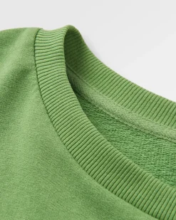 Hoodies & Sweatshirts|Sweatshirts|Passenger Phoenix Recycled Cotton Oversized Sweatshirt - Pear Green PearGreen