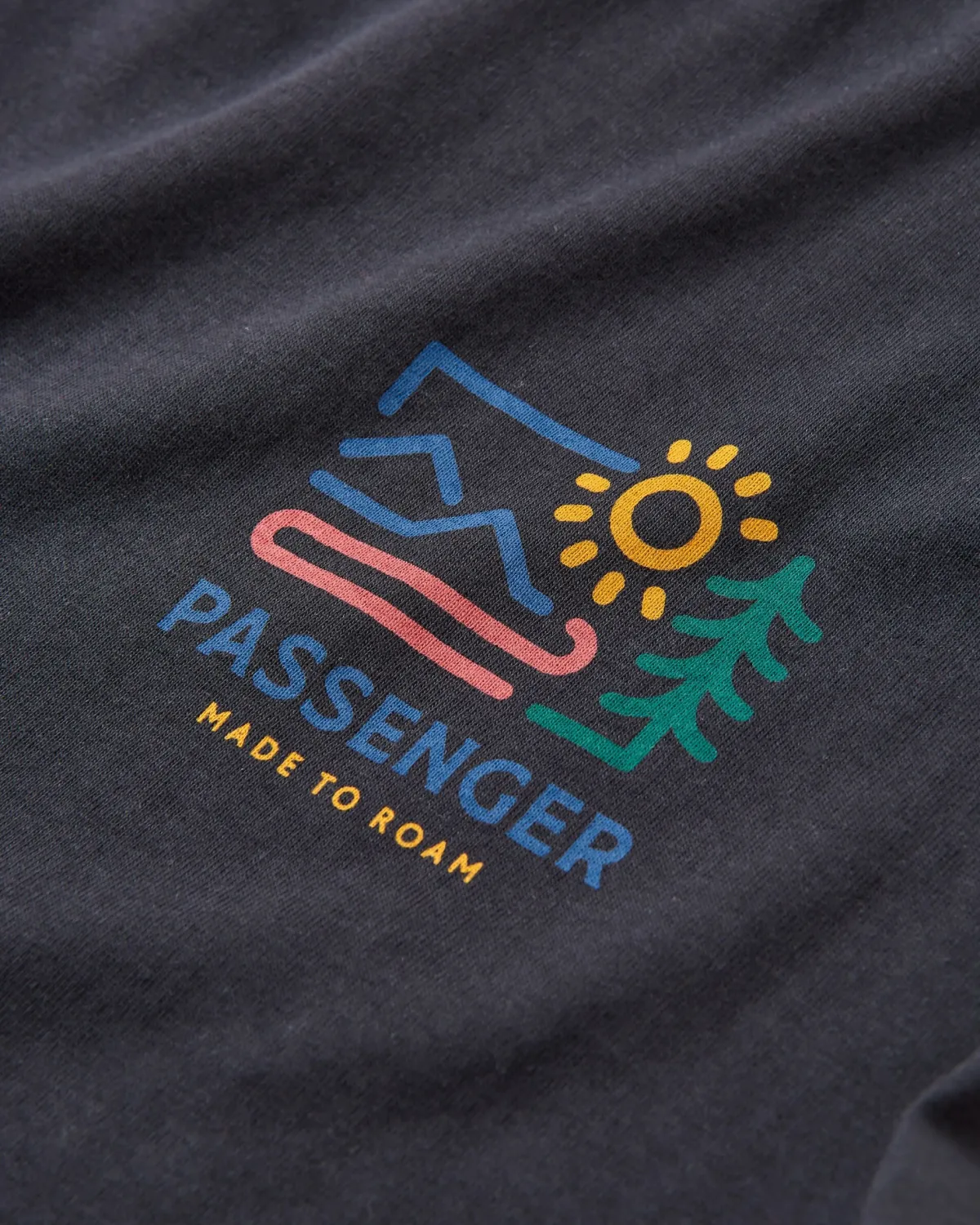 T-Shirts & Tank Tops|Passenger Phoenix Recycled Long Sleeve T-Shirt - Black