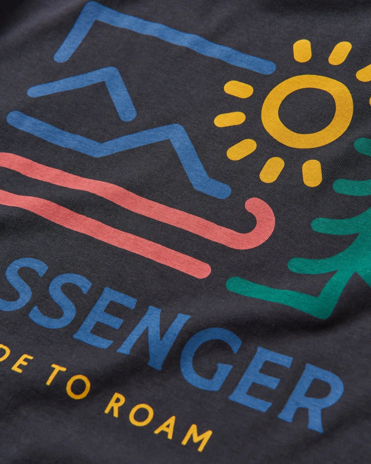 T-Shirts & Tank Tops|Passenger Phoenix Recycled Long Sleeve T-Shirt - Black