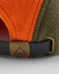 Hats & Caps|Caps & Hats|Passenger Pine Recycled Polar Fleece Hat - Sunrise Orange Multi SunriseOrangeMulti