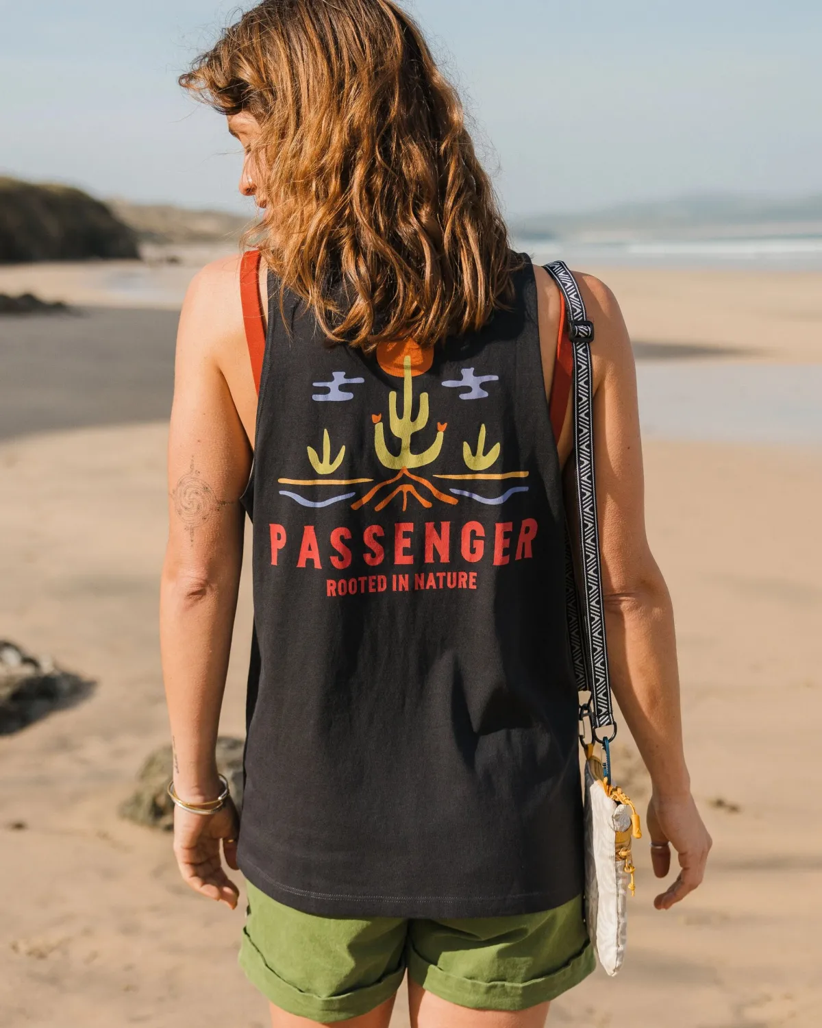 Tank Tops|Passenger Planted Recycled Cotton Tank Top - Black