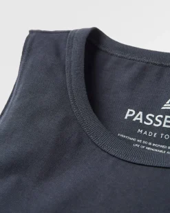 Tank Tops|Passenger Planted Recycled Cotton Tank Top - Black