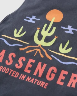 Tank Tops|Passenger Planted Recycled Cotton Tank Top - Black