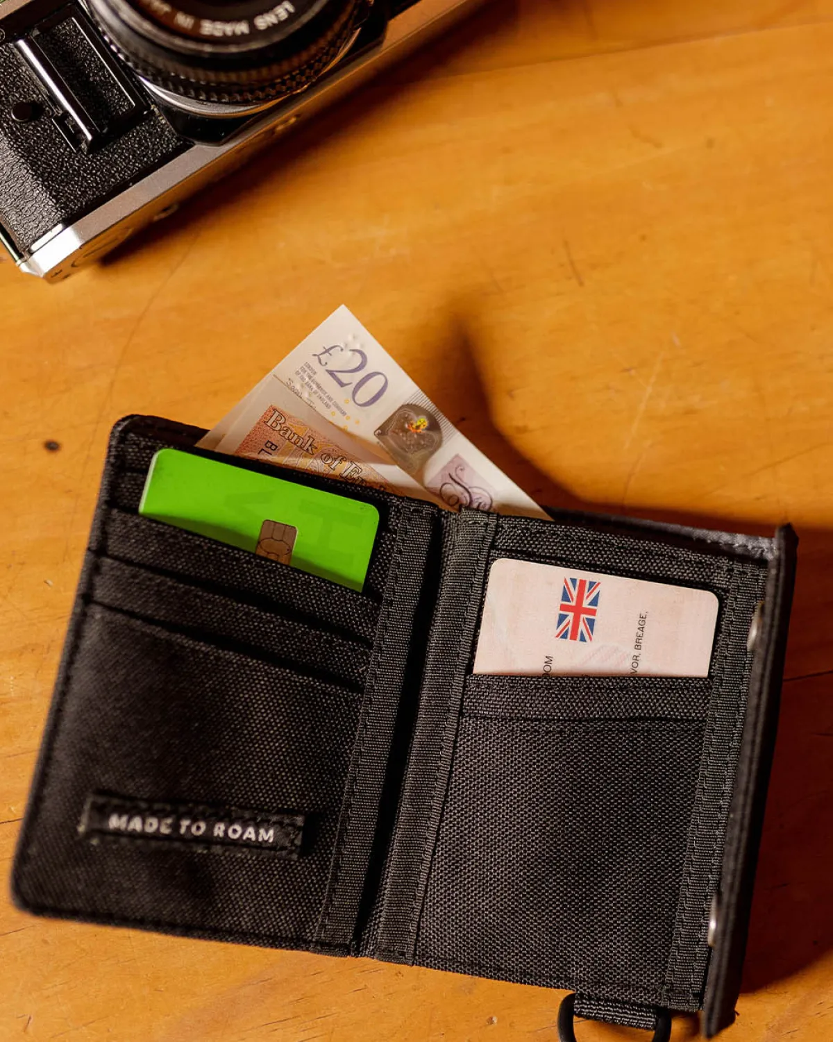 Wallets|Wallets|Passenger Pocket Recycled Wallet - Black