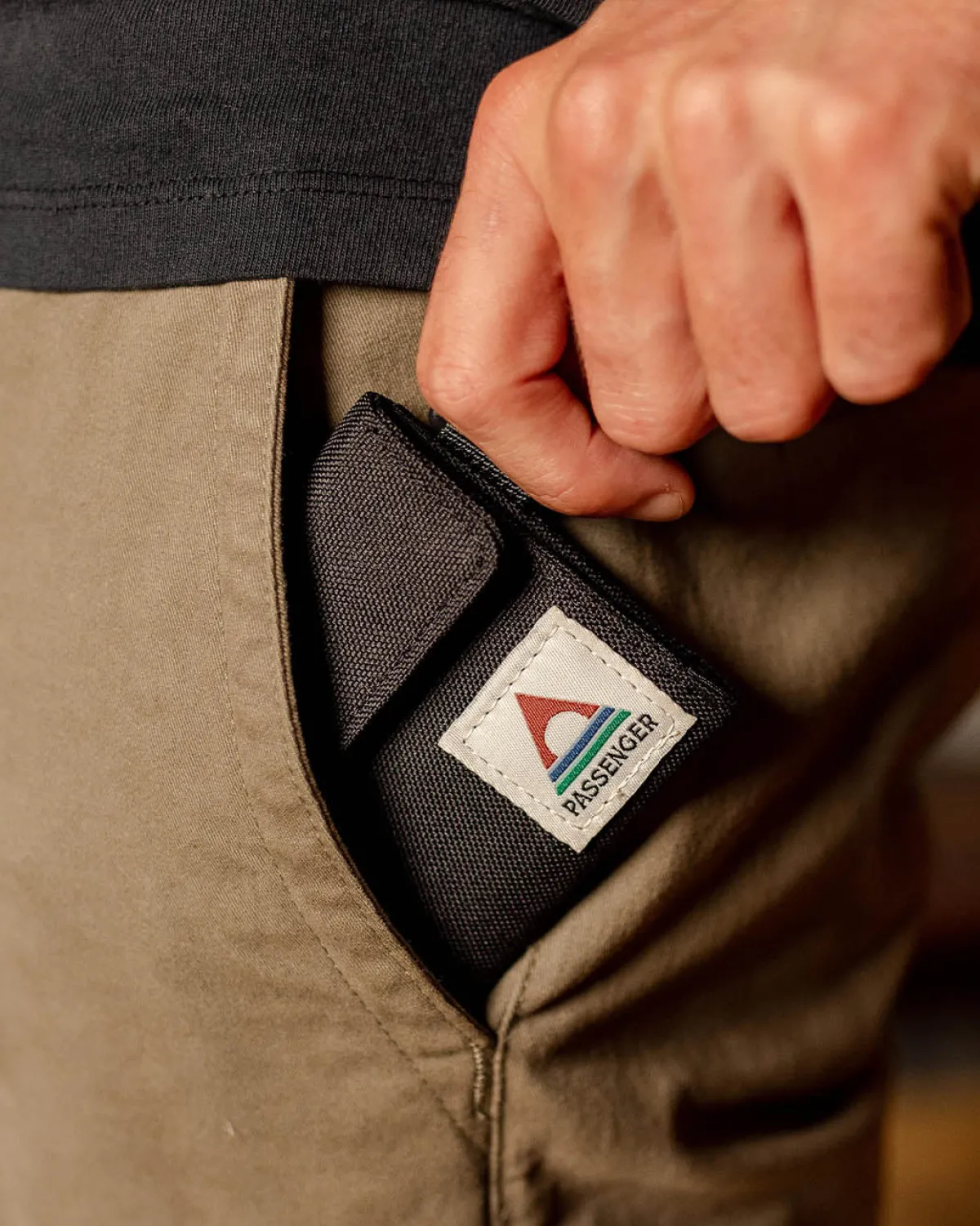 Wallets|Wallets|Passenger Pocket Recycled Wallet - Black