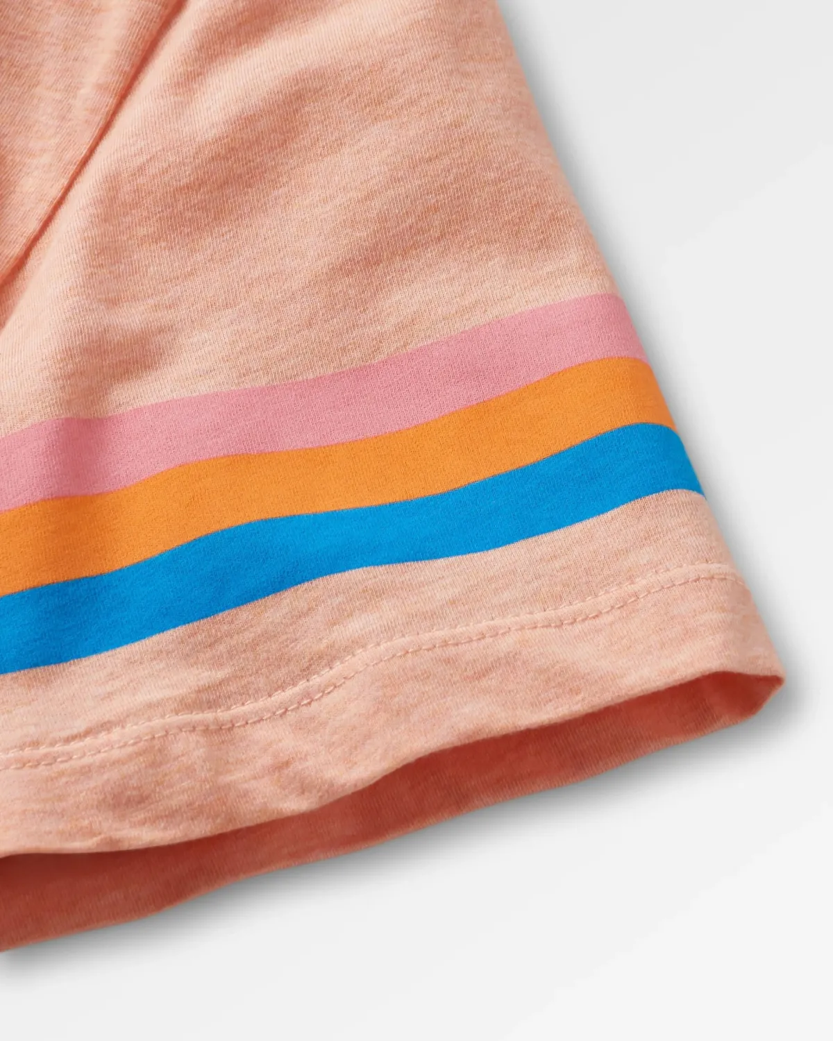 T-Shirts & Tank Tops|Passenger Poinsettia Organic Cotton T-Shirt - Soft Apricot Marl SoftApricotMarl