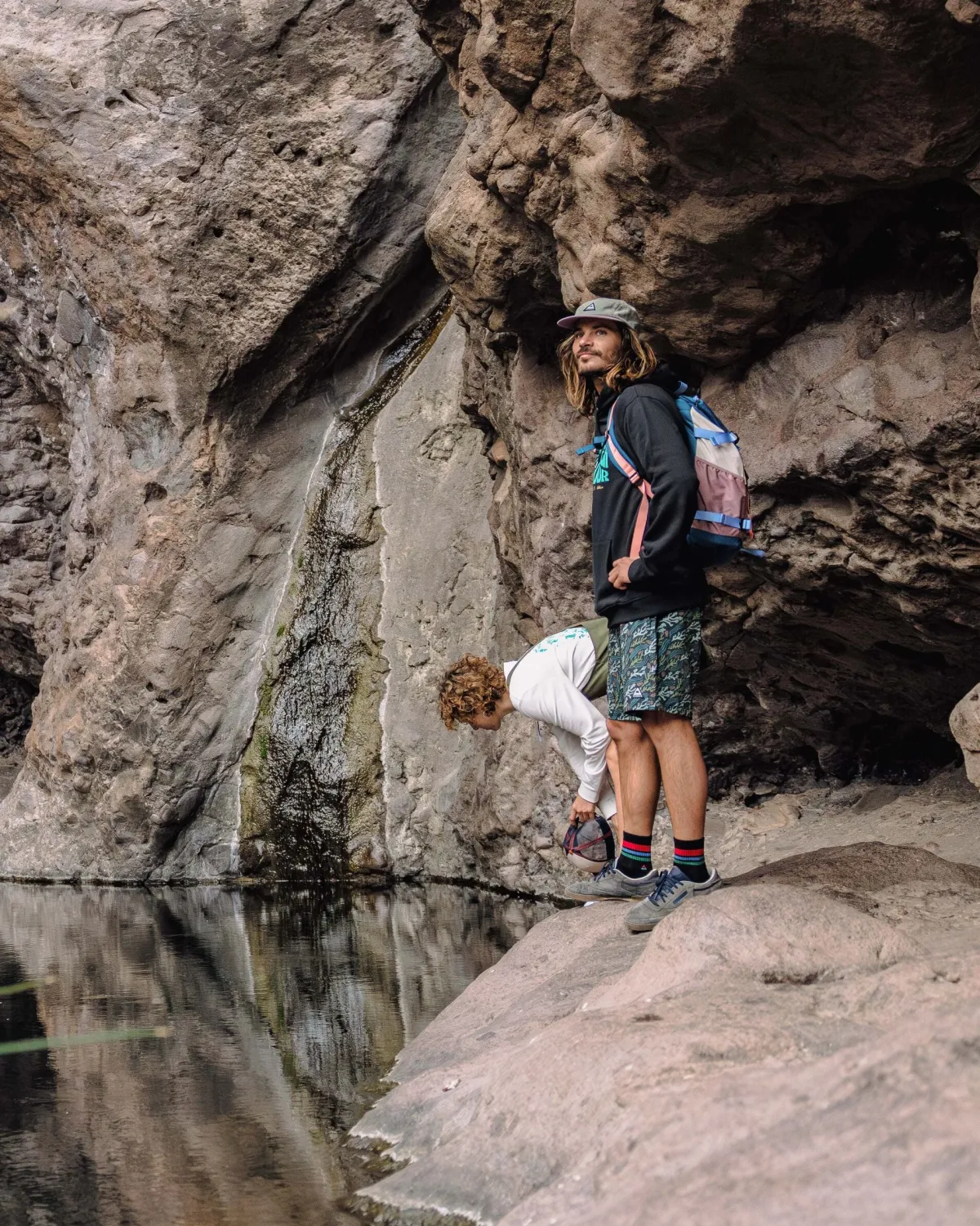 Bottoms|Shorts|Passenger Porto Recycled All Purpose Swim Short - Ocean Current Black OceanCurrentBlack