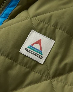Jackets|Outdoor Active|Passenger Pursue Recycled Thermore® Insulated Jacket - Khaki Green KhakiGreen