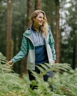 Outdoor Active|Jackets|Passenger Rainstorm Recycled Waterproof Jacket - Deep Sea/Surf Spray DeepSea/SurfSpray