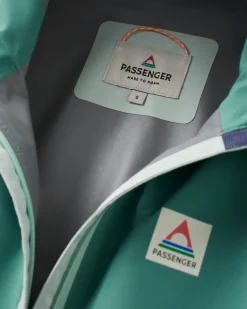 Outdoor Active|Jackets|Passenger Rainstorm Recycled Waterproof Jacket - Deep Sea/Surf Spray DeepSea/SurfSpray