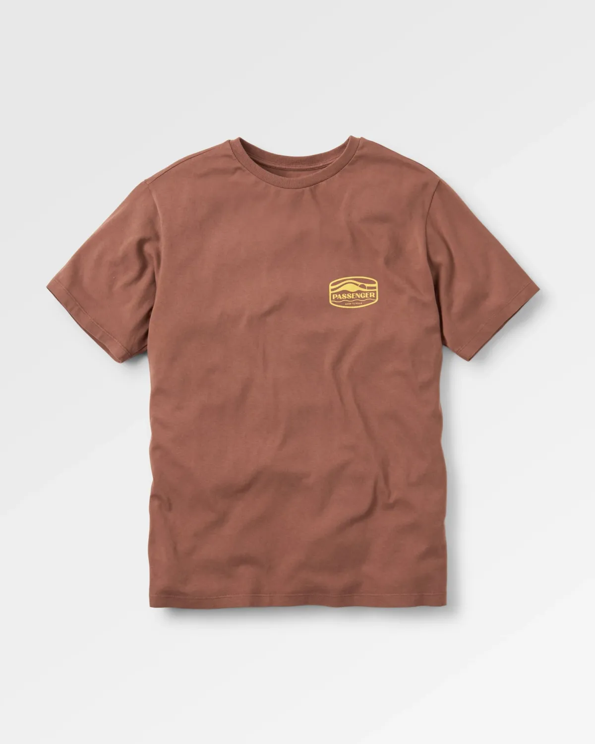 T-Shirts & Tank Tops|T-Shirts & Tank Tops|Passenger Rambler Recycled Cotton T-Shirt - Cappuccino