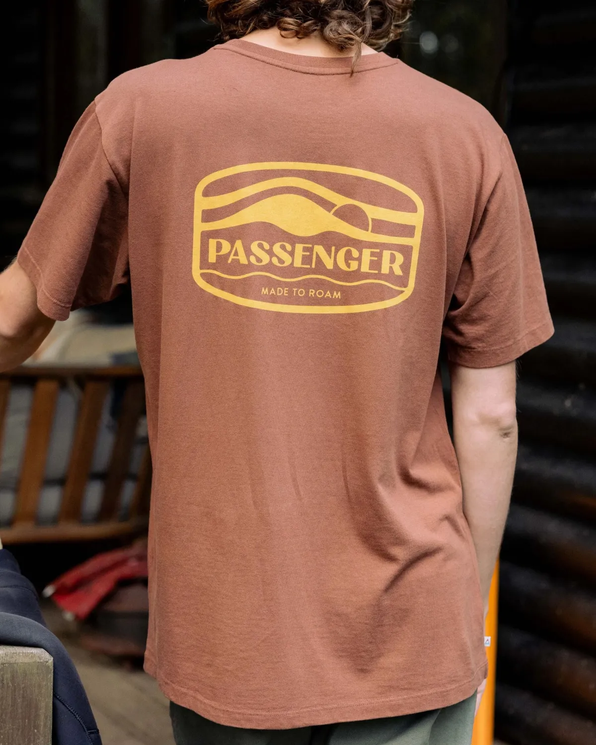 T-Shirts & Tank Tops|T-Shirts & Tank Tops|Passenger Rambler Recycled Cotton T-Shirt - Cappuccino