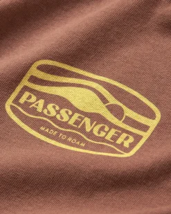 T-Shirts & Tank Tops|T-Shirts & Tank Tops|Passenger Rambler Recycled Cotton T-Shirt - Cappuccino