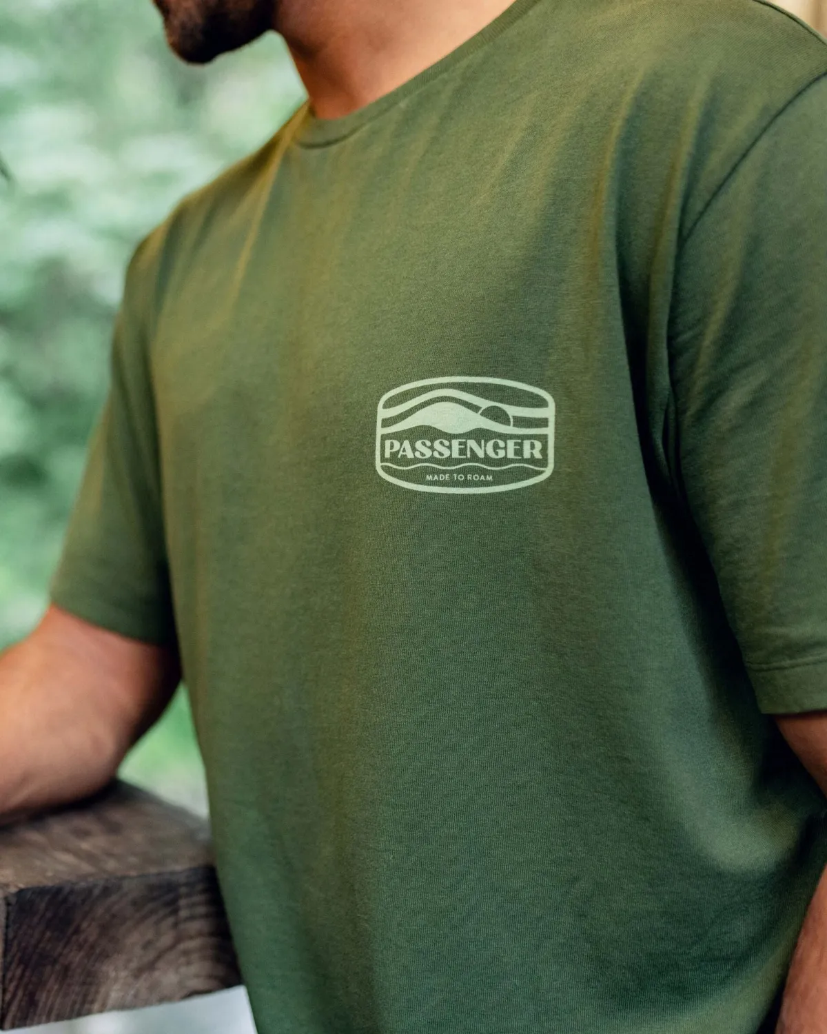 T-Shirts & Tank Tops|T-Shirts & Tank Tops|Passenger Rambler Recycled Cotton T-Shirt - Fir Tree FirTree
