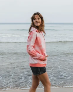 Hoodies|Hoodies & Sweatshirts|Passenger Rediscover Printed Hoodie - Tie Dye Shell Pink TieDyeShellPink