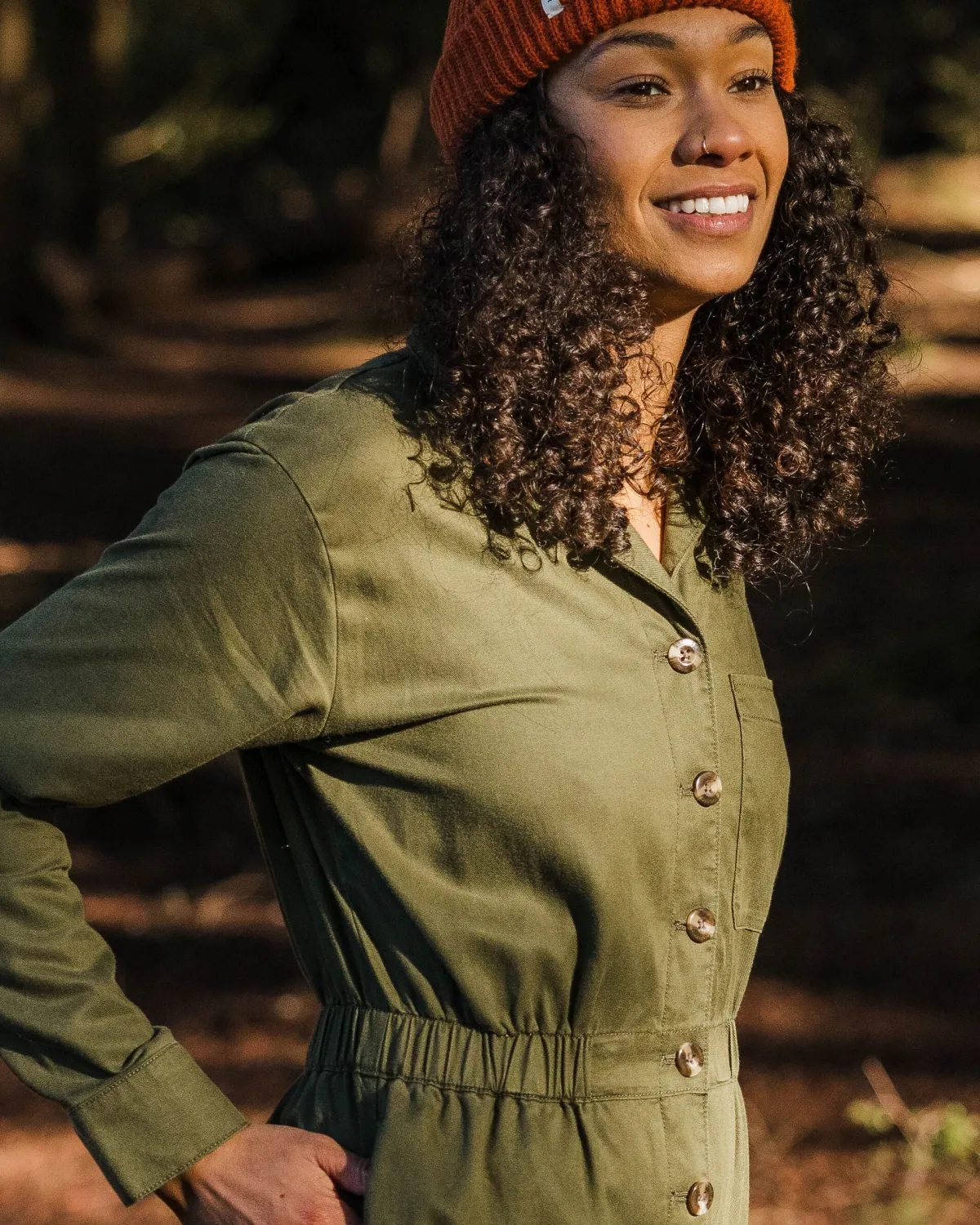 Pants|Jumpsuits & Playsuits|Passenger Resonate Boiler Suit - Khaki Green KhakiGreen