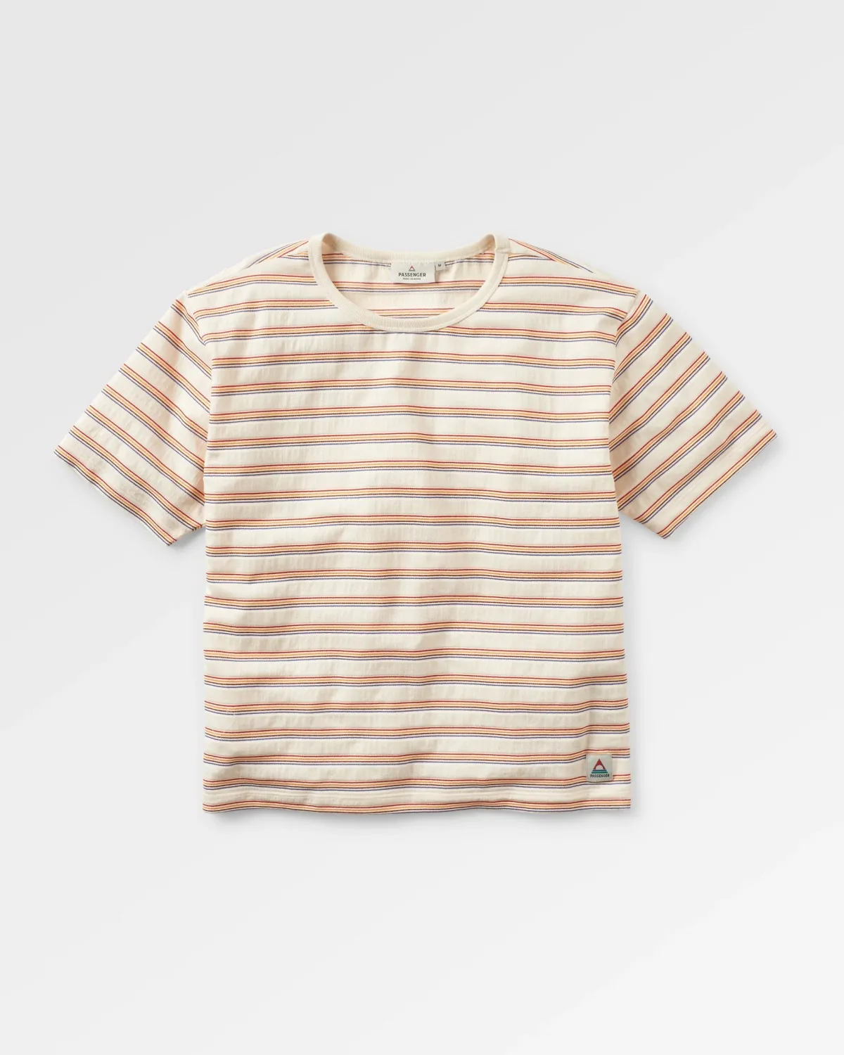 Tops & T-Shirts|Passenger Retro Vibes Organic Cotton T-Shirt - Retro Stripe RetroStripe
