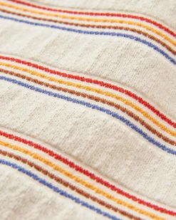 Tops & T-Shirts|Passenger Retro Vibes Organic Cotton T-Shirt - Retro Stripe RetroStripe
