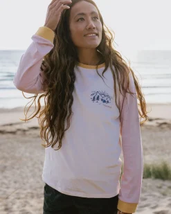 Tops & T-Shirts|T-Shirts & Tank Tops|Passenger Riser Recycled Cotton Long Sleeve T-Shirt - Birch