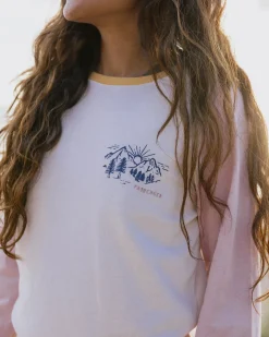 Tops & T-Shirts|T-Shirts & Tank Tops|Passenger Riser Recycled Cotton Long Sleeve T-Shirt - Birch