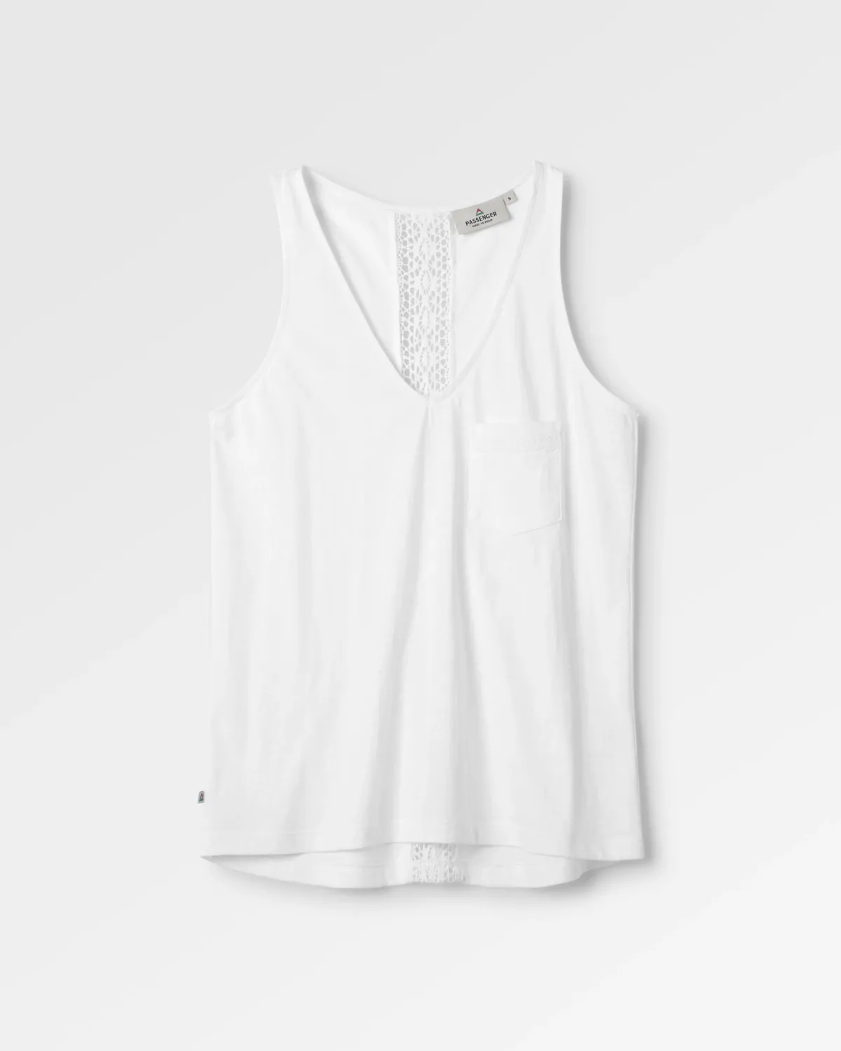 Tank Tops|Tops & T-Shirts|Passenger Rivergate Recycled Cotton Top - White