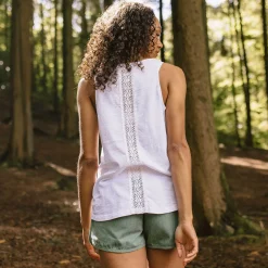 Tank Tops|Tops & T-Shirts|Passenger Rivergate Recycled Cotton Top - White