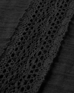 Tank Tops|Tops & T-Shirts|Passenger Rivergate Recycled Cotton Long Sleeve Top - Black