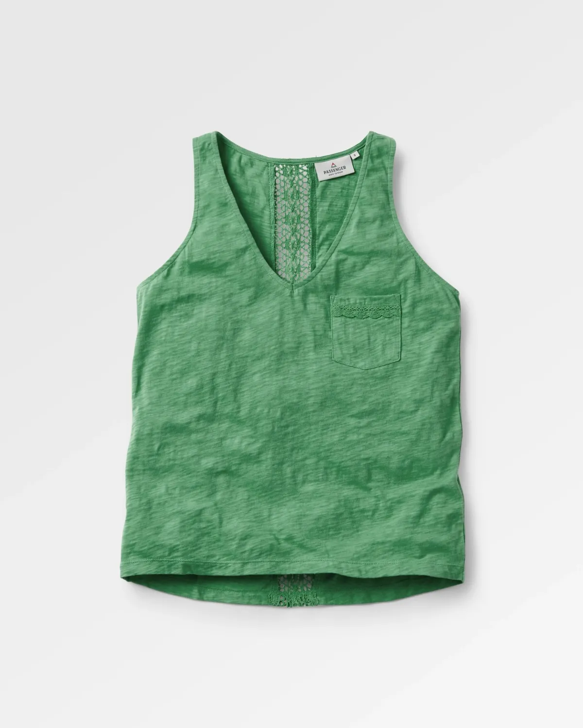 Tops & T-Shirts|Tank Tops|Passenger Rivergate Recycled Cotton Long Sleeve Top - Green Spruce GreenSpruce