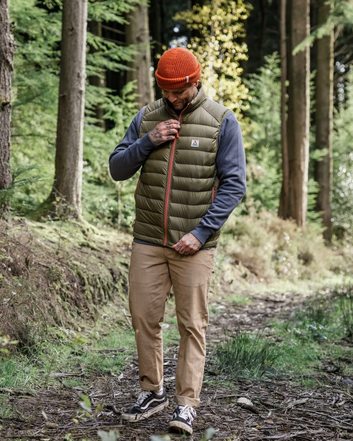 Jackets|Insulated|Passenger Roamer Insulated Vest - Khaki Green KhakiGreen