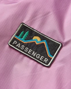 Surf Accessories|Surf Accessories|Passenger Roaming Recycled Sherpa Lined Changing Robe - Viridian Green/Orchid ViridianGreen/Orchid
