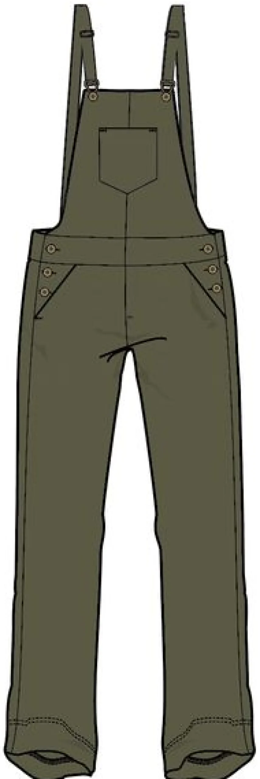 Pants|Passenger Roamist Organic Cotton Overalls - Khaki Green KhakiGreen