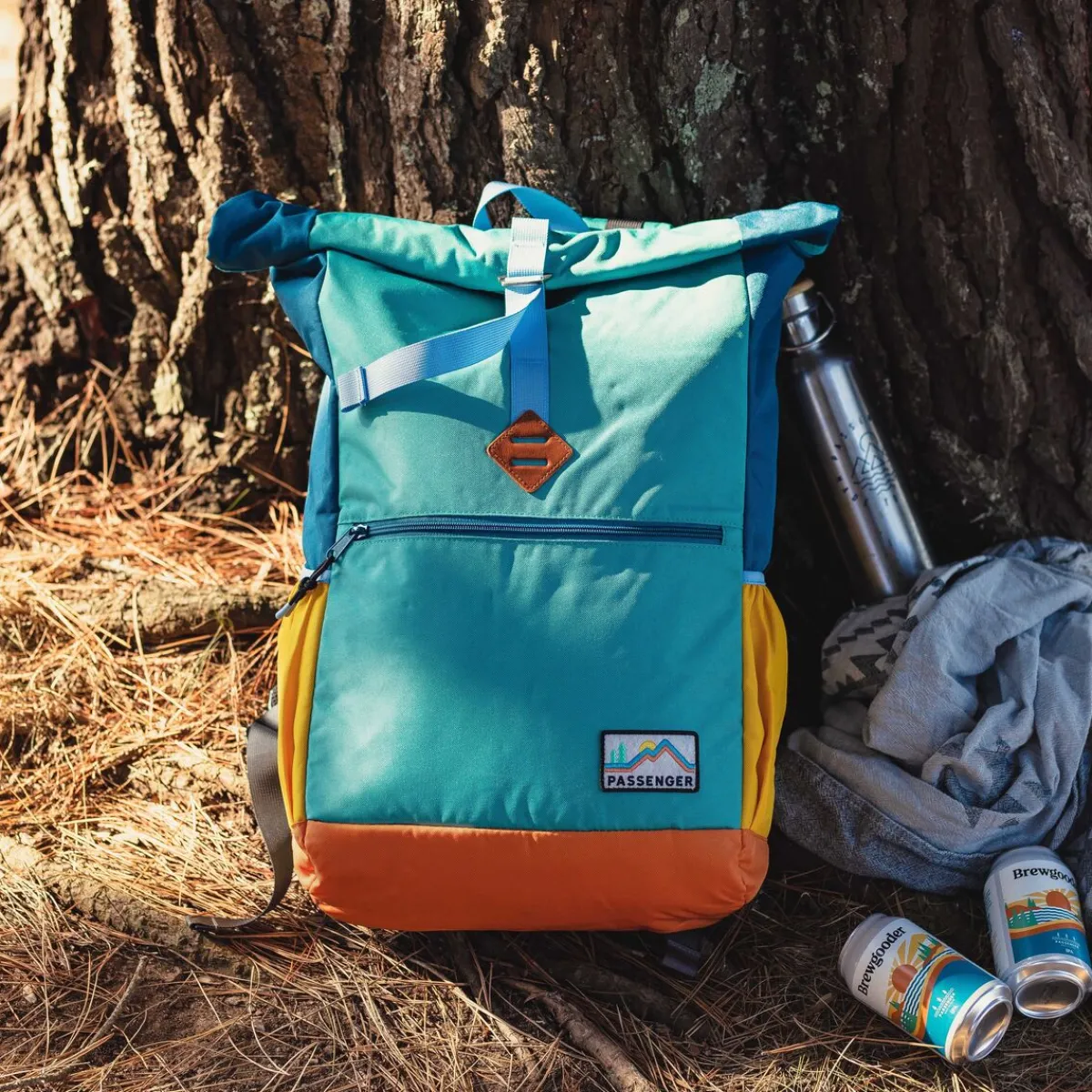 Storage & Coolers|Cooler Bags|Passenger Rolltop Cooler Recycled 32L - Multi Color MultiColor