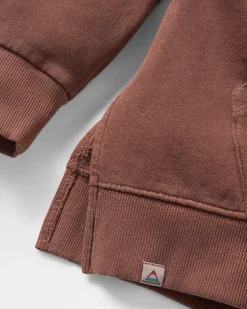 Hoodies|Hoodies & Sweatshirts|Passenger Rooted In Nature Long Sleeve Hoodie - Chestnut
