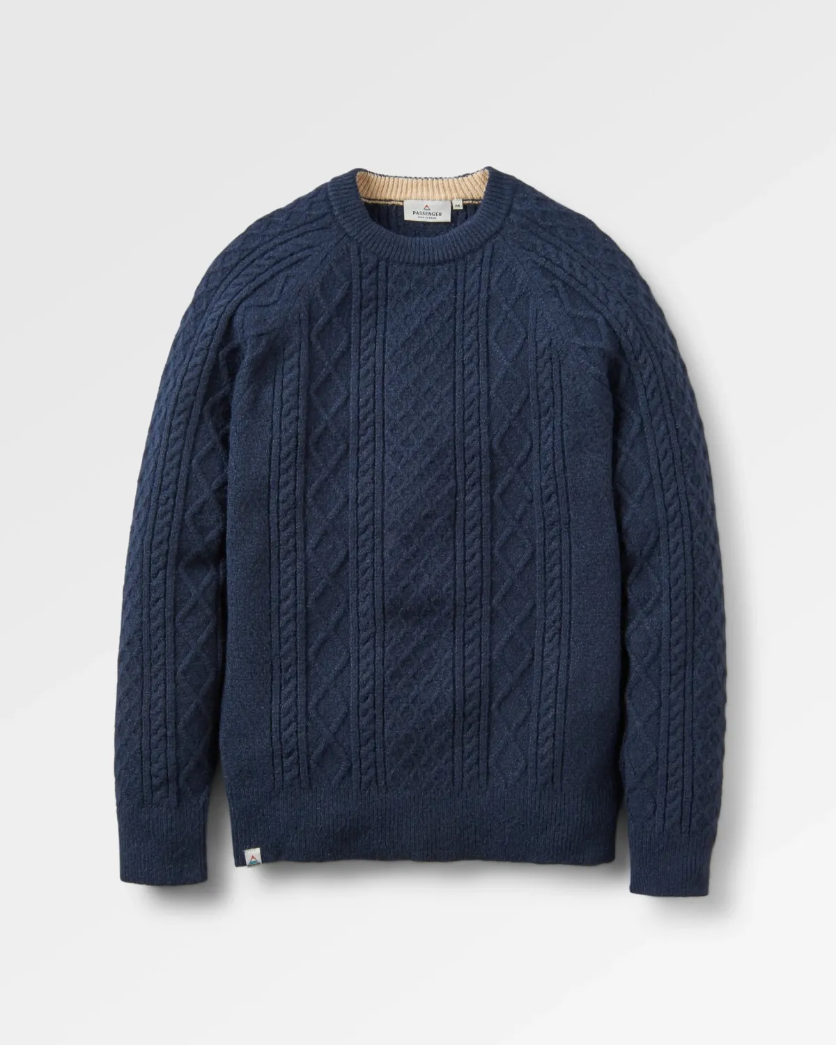 Knitwear|Sweaters|Passenger Sandbar Cable Knitted Sweater - Rich Navy RichNavy