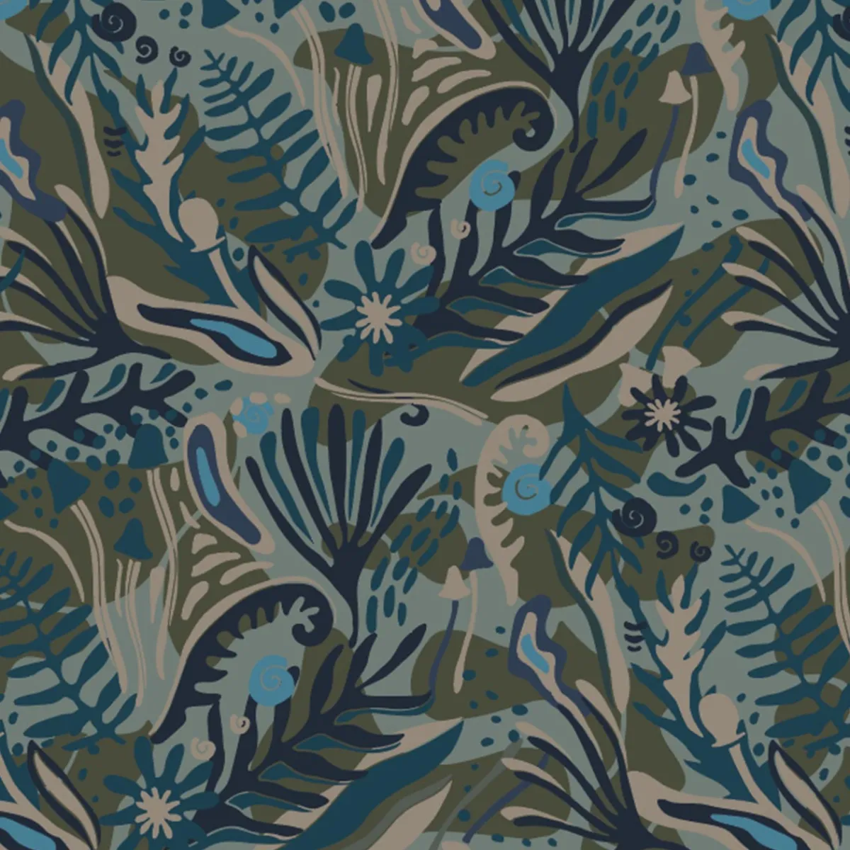 Shorts|Shorts|Passenger Sandune Trail Shorts - Abstract Seaweed Pistachio AbstractSeaweedPistachio