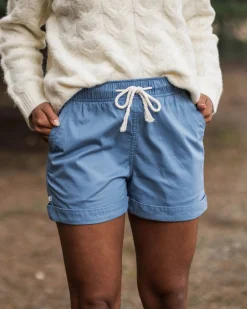 Shorts|Shorts|Passenger Santosa Twill Shorts - Blue Shadow BlueShadow