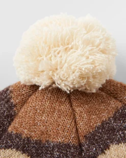 Hats & Caps|Beanies|Passenger Scenic Recycled Bobble Hat - Scenic Toffee ScenicToffee