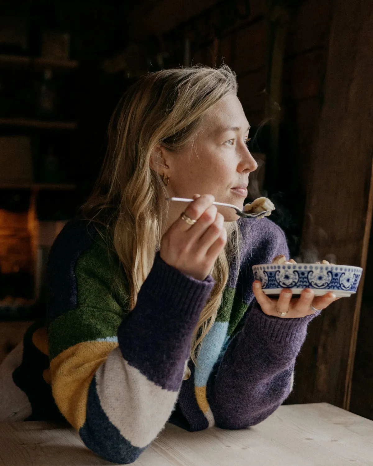 Sweaters|Passenger Scenic Recycled Knitted Cardigan - Scenic Deep Plum ScenicDeepPlum