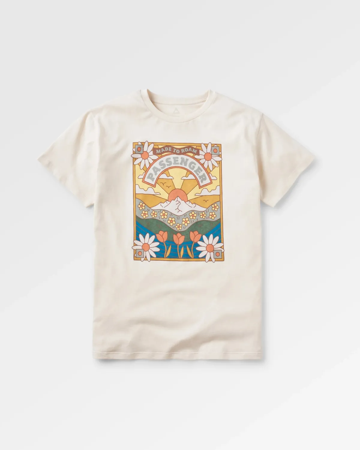 T-Shirts & Tank Tops|Tops & T-Shirts|Passenger Seasonal Recycled Cotton Oversized T-Shirt - Birch