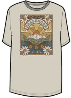 T-Shirts & Tank Tops|Tops & T-Shirts|Passenger Seasonal Recycled Cotton Oversized T-Shirt - Birch