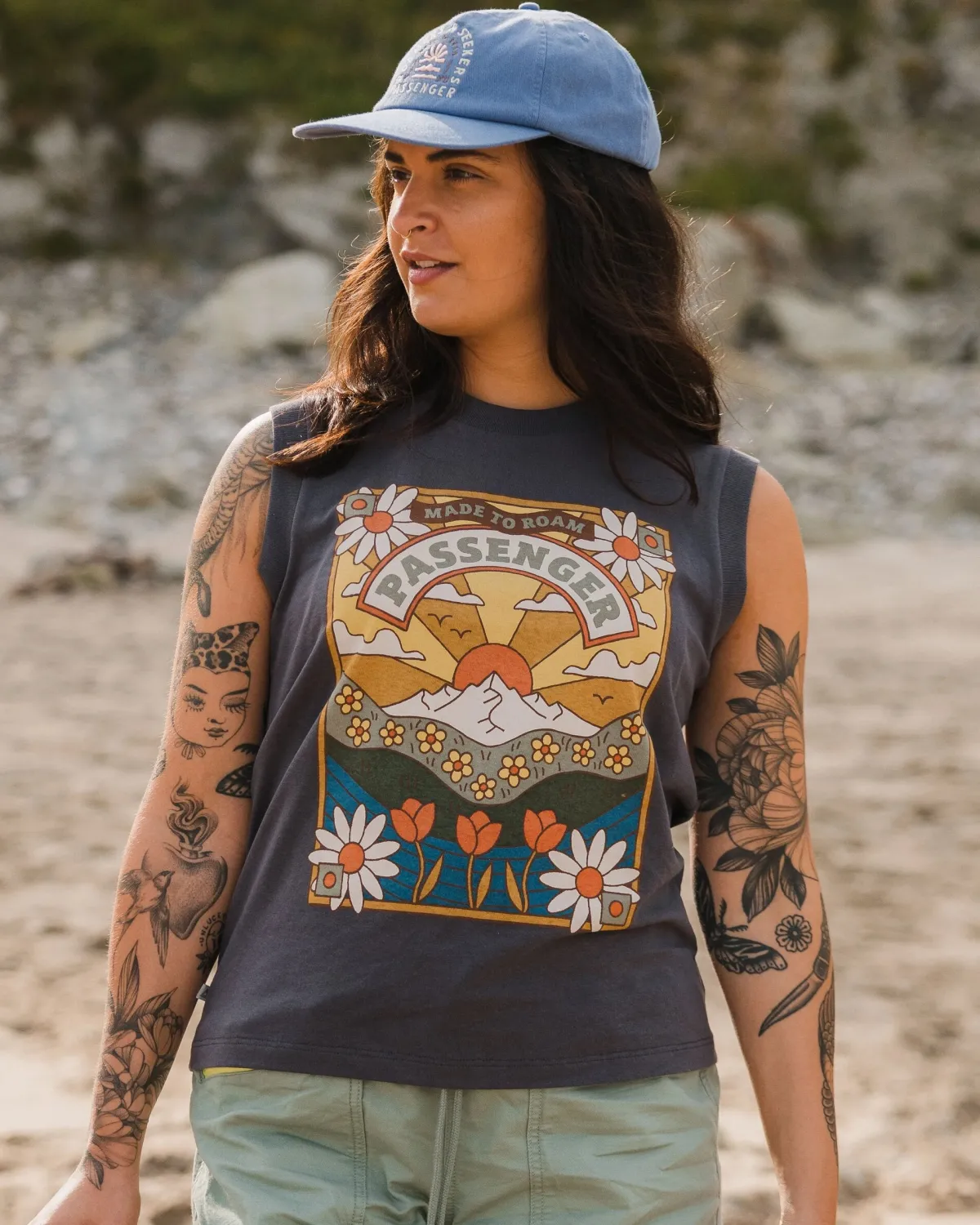 Tank Tops|Passenger Seasonal Recycled Cotton Tank Top SeasonalRecycledCottonTankTop