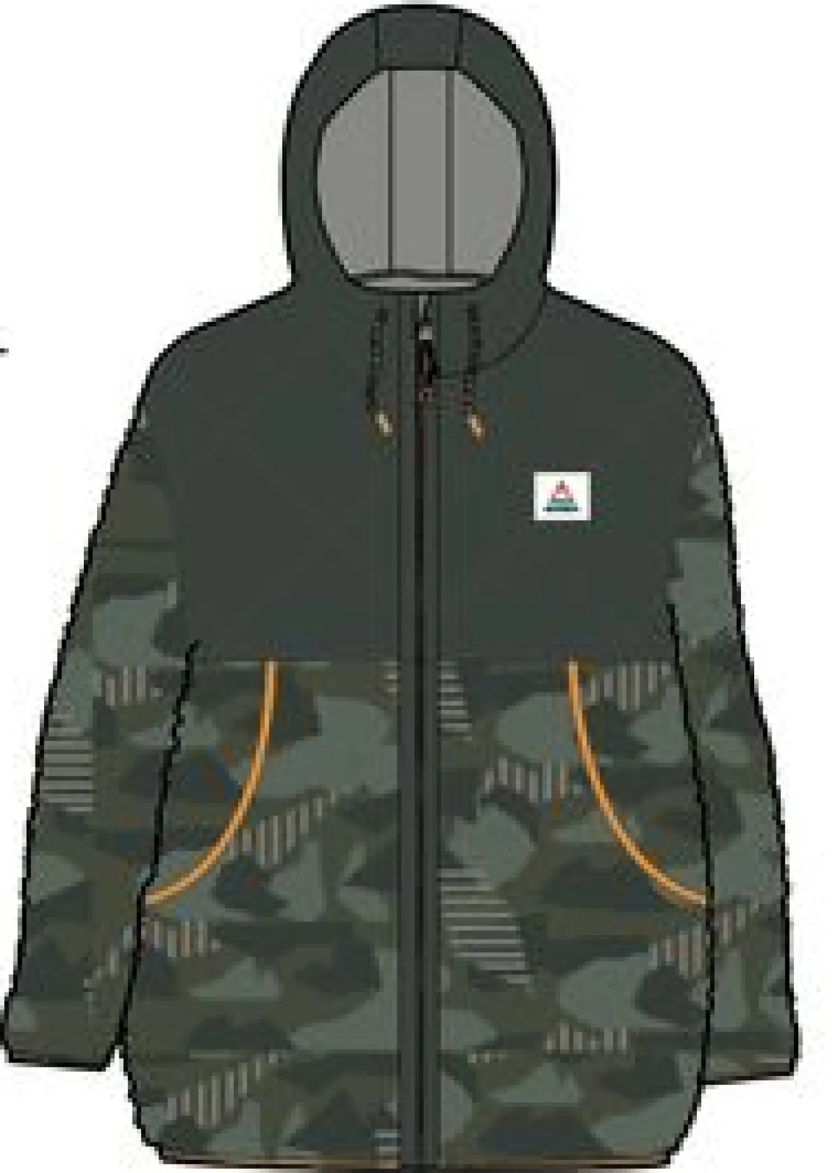 Fleece|Fleece|Passenger Sefton Recycled Deep-Pile Sherpa Full Zip Fleece - Fir Tree FirTree