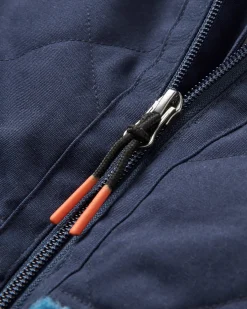 Fleece|Fleece|Passenger Sefton Recycled Deep-Pile Sherpa Full Zip Fleece - Abstract Mountain Blue Steel AbstractMountainBlueSteel