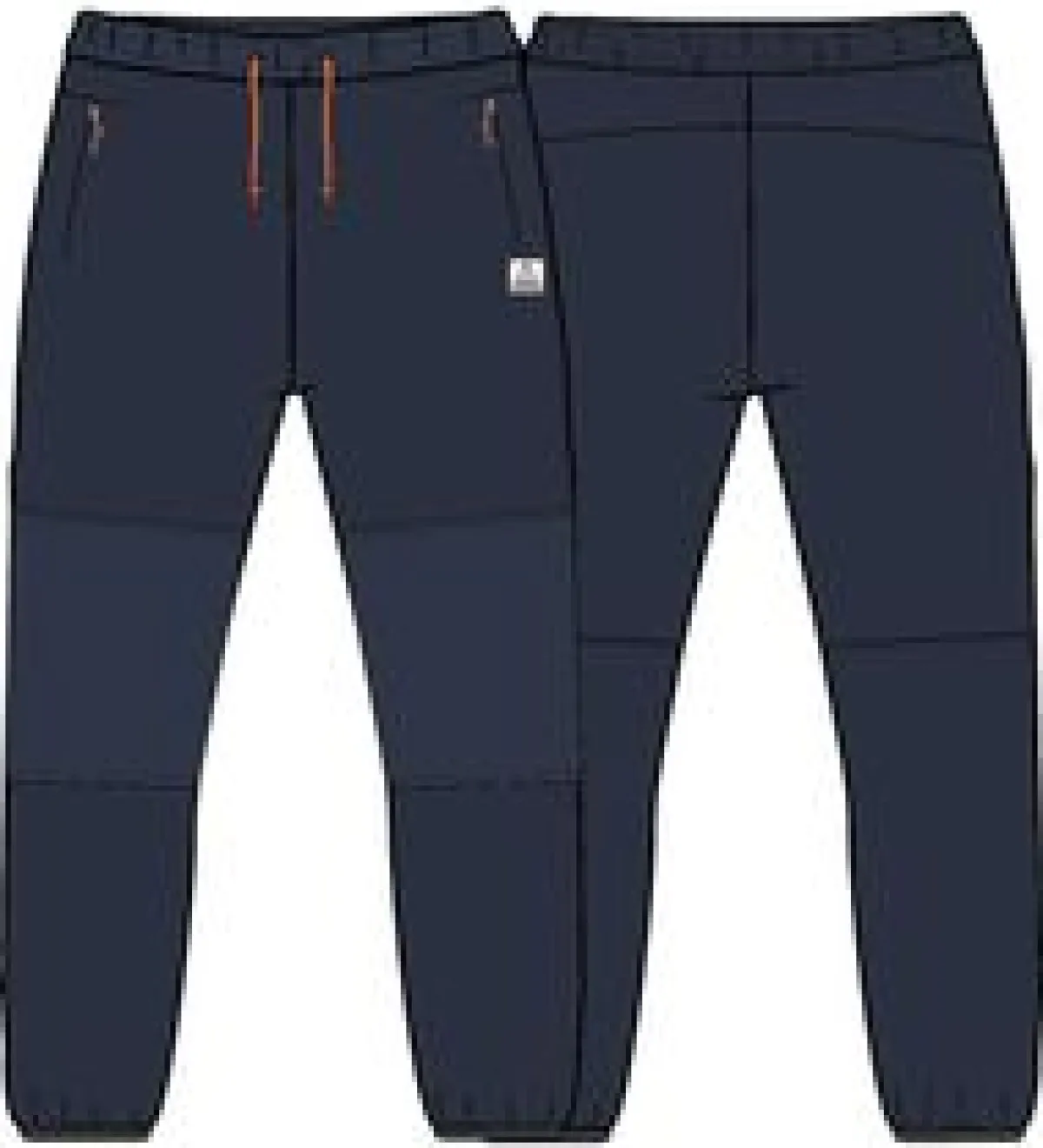 Pants|Passenger Set off Recycled Polar Fleece Jogger - Rich Navy RichNavy