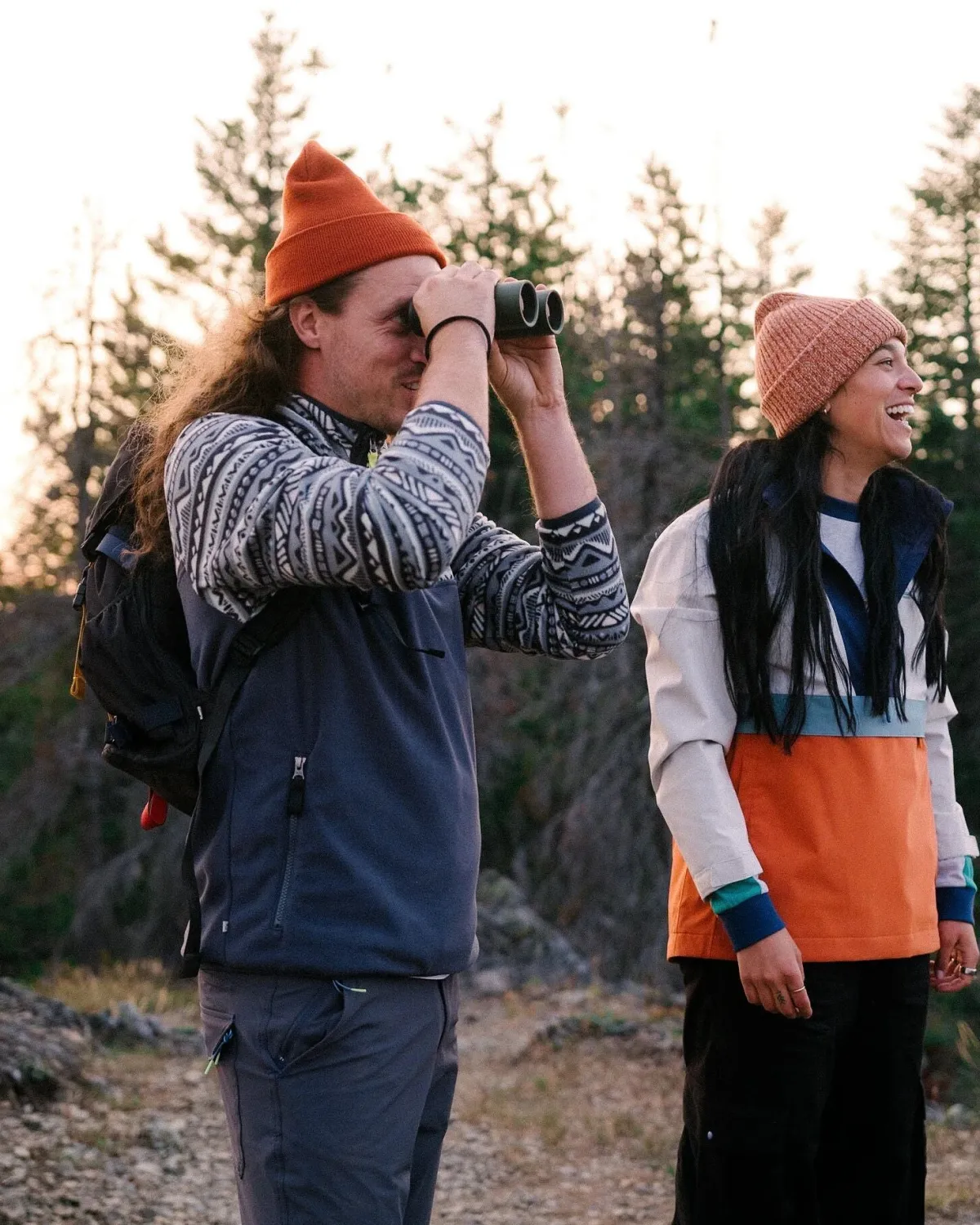 Fleece|Fleece|Passenger Set Off Recycled Polar Quarter Zip Fleece - Mountain Geo Stormy Sea MountainGeoStormySea
