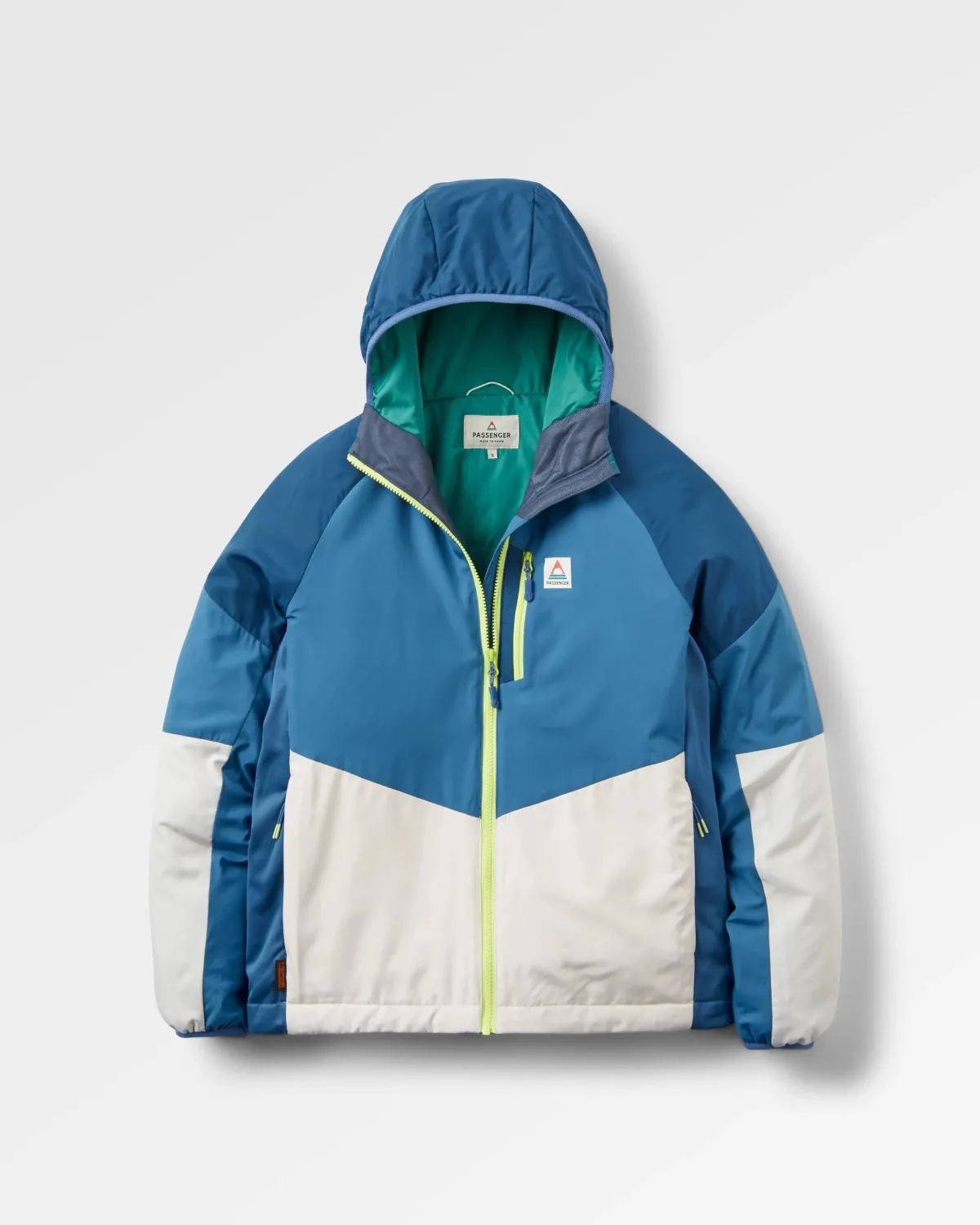 Jackets|Outdoor Active|Passenger Shasta Lightweight Women's Recycled Thermore Insulated Jacket - Tidal Blue/Blue Steel/Birch TidalBlue/BlueSteel/Birch
