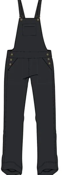 Overalls & Pants|Passenger Shuffle Organic Cotton Overalls - Black